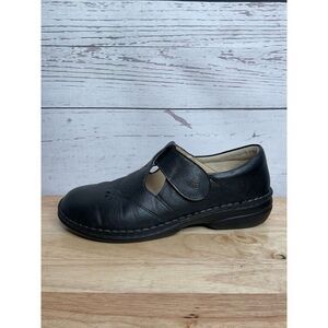 Finn Comfort womens 11 Nashville Black Leather Shoes Sz EU 42 Worn twice.